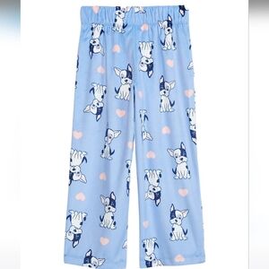 Komar Kids Blue and Pink Dalmatian Pajama Bottoms